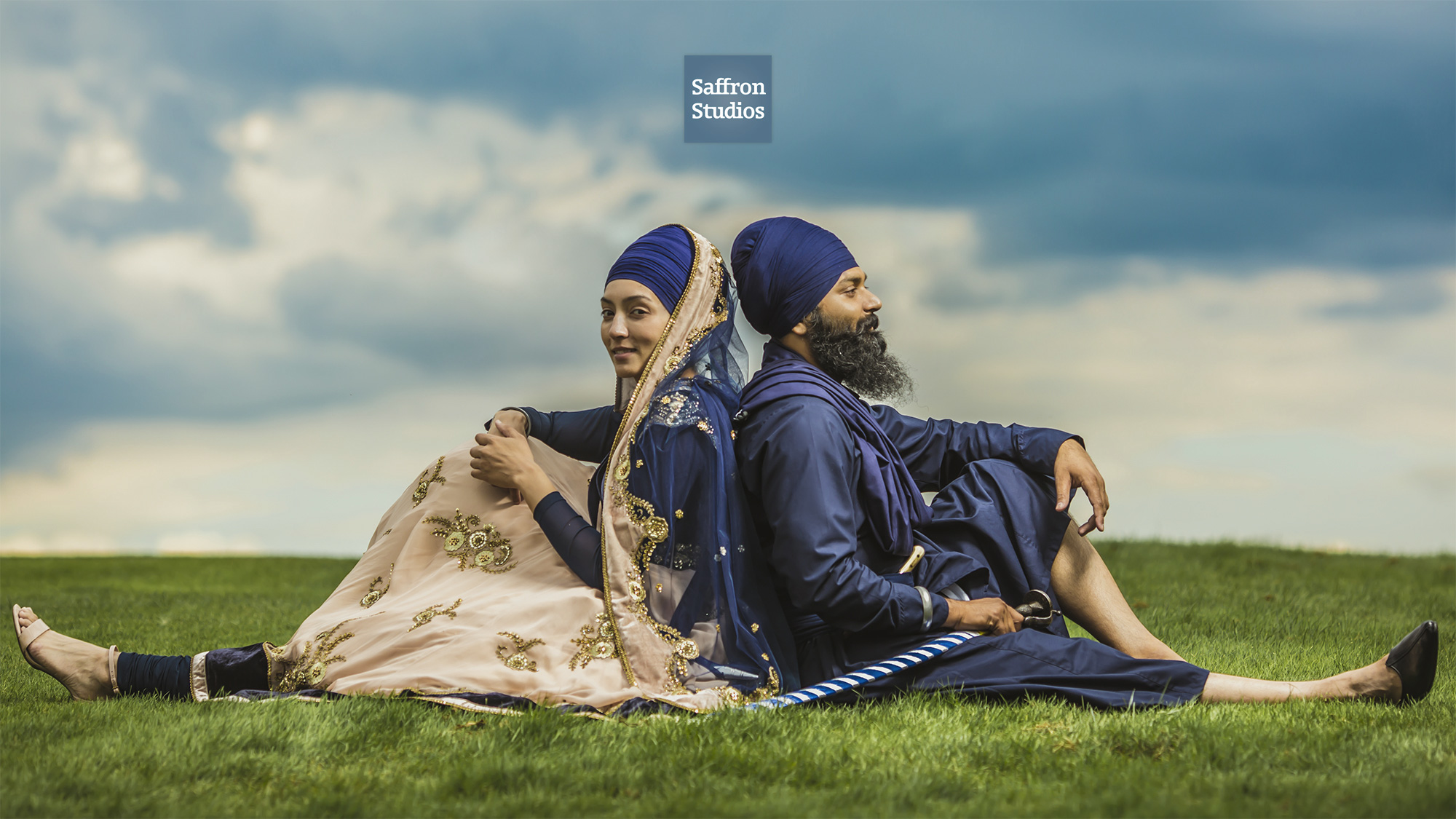 Gursikh Wedding Couple Sikh