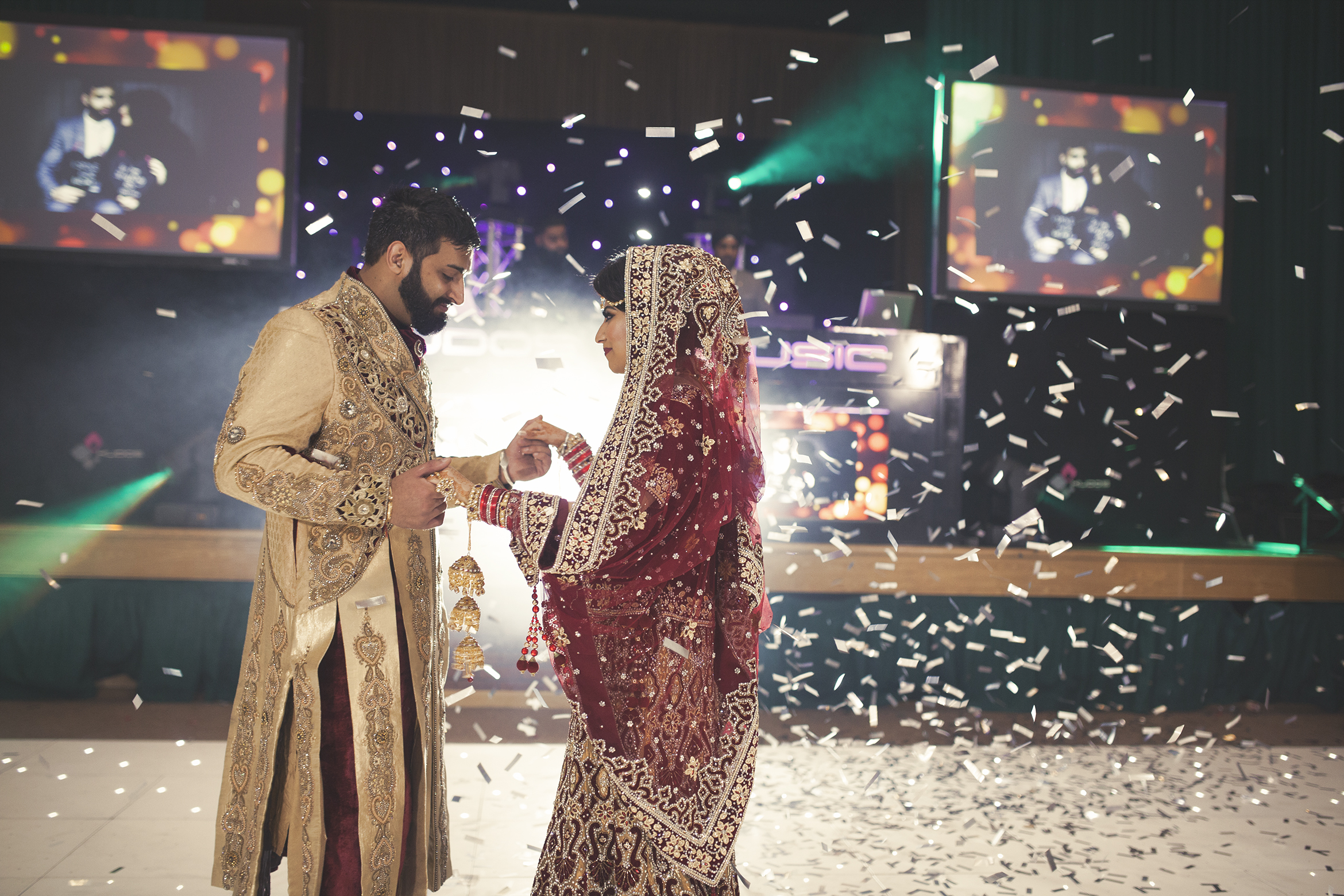 Indian Wedding Reception Photography
